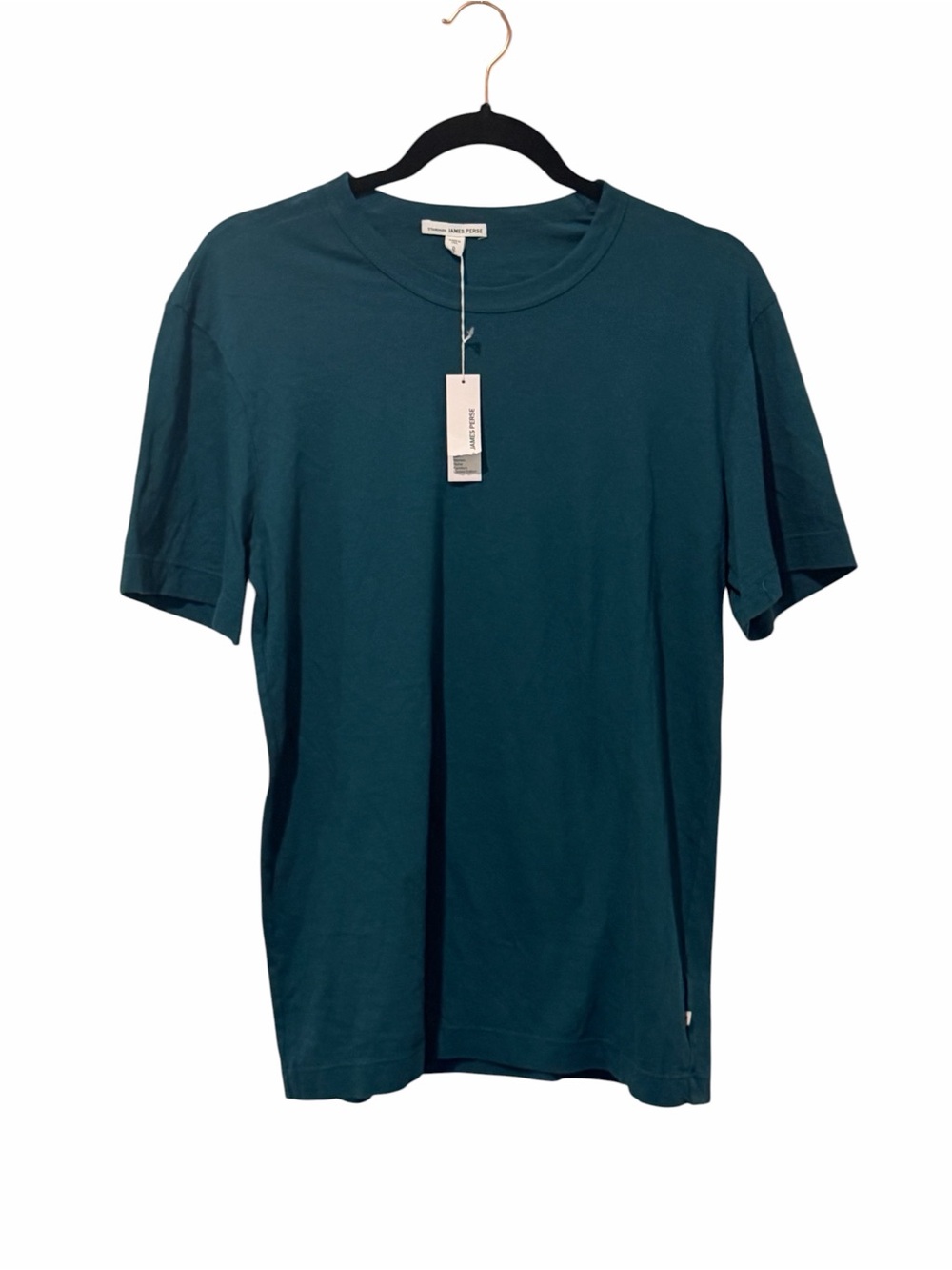 NWT James Perse Teal Crewneck Short Sleeve Tee size 0